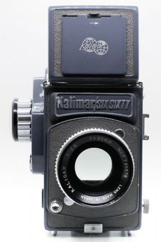 Vintage Kalimar / Six Sixty W/ Kaligar 80mm F/2.  8 [star Wars Luke Lens] Grey