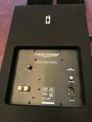 RARE Definitive Technology BPVX/P Speakers - Built in Powered Subwoofer 6