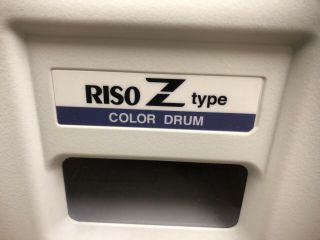 Rarely Riso Z Type Color Drum Risograph - Red