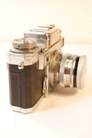 Vintage Contax IIIA Rangefinder w/Sonnar 50mm 1:1.  5 Lens,  Accessories No Resv 6