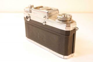 Vintage Contax IIIA Rangefinder w/Sonnar 50mm 1:1.  5 Lens,  Accessories No Resv 7