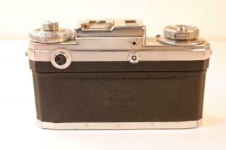 Vintage Contax IIIA Rangefinder w/Sonnar 50mm 1:1.  5 Lens,  Accessories No Resv 8