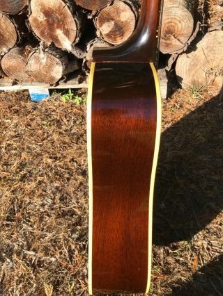 1969 Vintage Gibson B 45 12 String Acoustic Guitar Sunburst 6