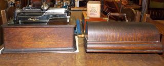 Antique Thomas A Edison Cylinder Phonograph
