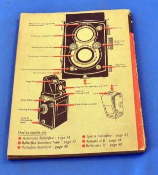 Vintage Rolleiflex DBP DBGM TLR Camera w/ Zeiss Tessar and Heidosmat Lenses 12