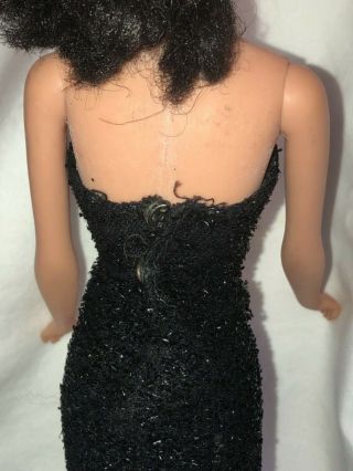 Vintage 1958 Mattel Inc Barbie Doll Black Hair 4