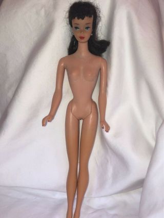 Vintage 1958 Mattel Inc Barbie Doll Black Hair 5