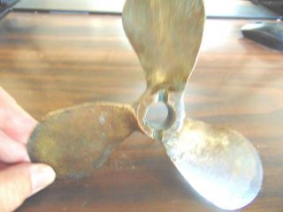 Vintage Brass Boat Propeller Great Find Great Deal Found At A Estate Quick Ship