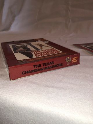 The Texas Chainsaw Massacre Atari 2600 Complete.  Rare Holy Grail 10