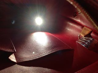 Authentic Louis Vuitton Vernis Houston Handbag Candy Apple Red RARE 6