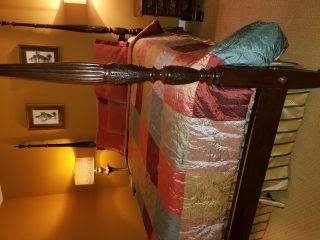 Vintage Ethan Allen Georgian Court Bed Postjust Bed Post Not The Actually Bed