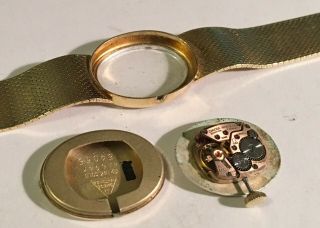 Vintage 1960 ' s OMEGA 14K Gold Ladies Wristwatch (35 Grams) All, 11
