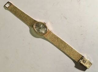 Vintage 1960 ' s OMEGA 14K Gold Ladies Wristwatch (35 Grams) All, 5
