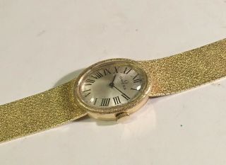 Vintage 1960 ' s OMEGA 14K Gold Ladies Wristwatch (35 Grams) All, 6