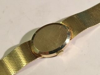 Vintage 1960 ' s OMEGA 14K Gold Ladies Wristwatch (35 Grams) All, 8