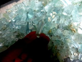 Rare 2500 cts Top Quality Aquamarine Crystal Shigar Mine. 5