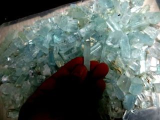 Rare 2500 cts Top Quality Aquamarine Crystal Shigar Mine. 6