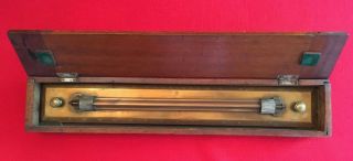 Antique Brass Marine Rolling Parallel Rule By G.  Lee And Son,  Portsmouth