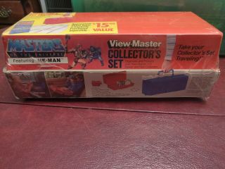 Vintage He - Man Masters Of The Universe Viewmaster Collectors Set (extremely Rare