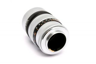 Rare Canon 85mm f1.  5 M39 LTM Screwmount Rangefinder Lens,  Black/Chrome 28548 5