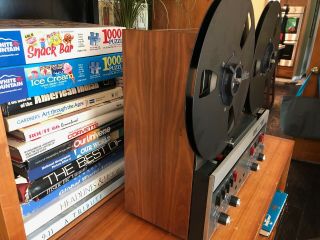 Vintage Revox A77 MK III Reel to Reel Tape Deck,  with RCAs,  Hubs & Reel - 2