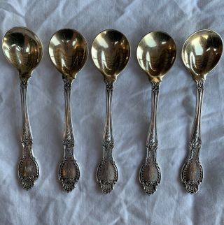 Tiffany Co Silver & Gold Gilt Spoons
