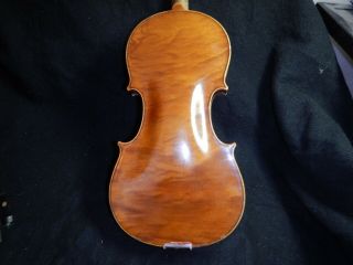 Antique model Nicola Amati by Josef Metzner Sacbsen 1907 Violin w Imperial bow 4