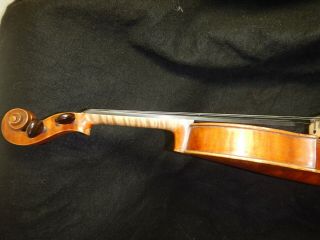 Antique model Nicola Amati by Josef Metzner Sacbsen 1907 Violin w Imperial bow 6