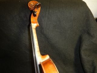 Antique model Nicola Amati by Josef Metzner Sacbsen 1907 Violin w Imperial bow 7