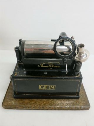 Antique Edison Phonograph Model G78303 2