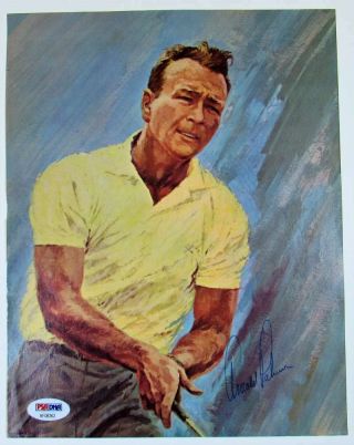 Arnold Palmer Psa Dna Autograph Vintage 8x10 Photo Hand Signed
