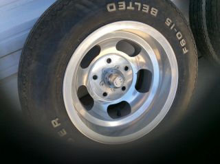 RARE 60s ANSEN 15 x 7 / 15x8.  5 SLOT MAG WHEELS 5 on 5.  5 Ansen wheels,  Ford 3