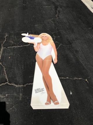 Vintage Suzanne Somers Advertising Cut Out Polaris Pool Advertising Size 60”