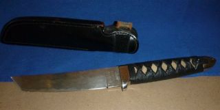 Vintage Knife Cold Steel IMPERIAL TANTO San Mai Damascus 1 OF A KIND 0282/1000 3