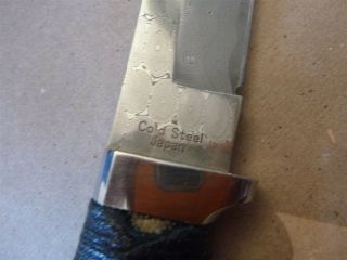 Vintage Knife Cold Steel IMPERIAL TANTO San Mai Damascus 1 OF A KIND 0282/1000 8