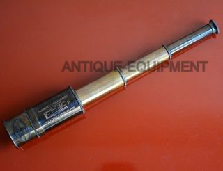 VINTAGE BRASS TELESCOPE 16 