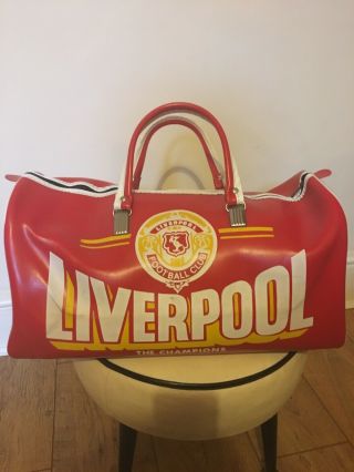 Vintage Liverpool Fc Bag 1960s/70s Rare