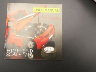 BBR Ferrari Enzo Red 1:18 Scale First Release - Rare and 5