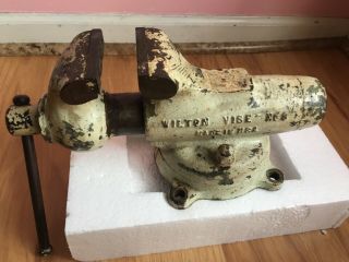 Vintage Wilton Bullet Vise No.  3 Chicago With Swivel Base 4