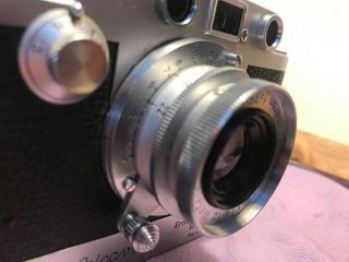 Vintage Leica With Leicavit 10