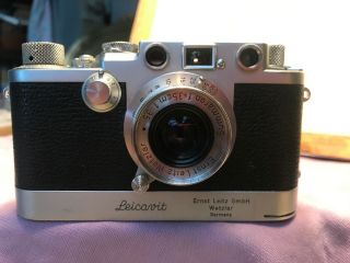 Vintage Leica With Leicavit