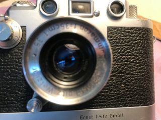 Vintage Leica With Leicavit 4