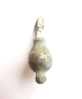 Ancient CELTIC Druid Billon FERTILITY Amulet / Talisman - La Tene Culture 300 BC 5