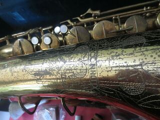Vintage Naked Lady 10M C.  G.  Conn Ltd.  Saxophone 336234 7