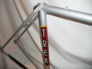 Vintage Trek 400 Steel Road Bike Frame Fork Touring Tour Race Small 49cm 19 " 600