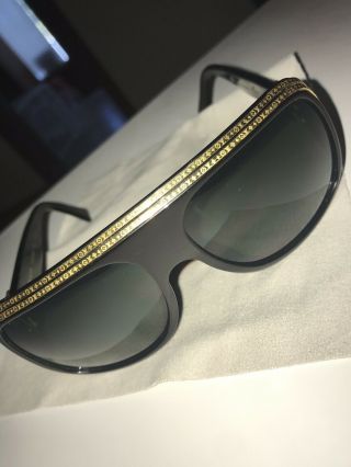 Very Rare Louis Vuitton Millionaire Blk/gld Sunglasses