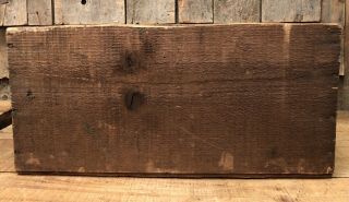 RARE Vintage ALASKA BEAR SALMON Wooden Crate Box Advertising Sign Graphics 4
