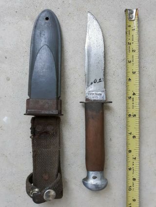 Rcbeson Shuredge No.  20 Usn Mk1 Military Knife Vintage Antique Vtg Nord 4723
