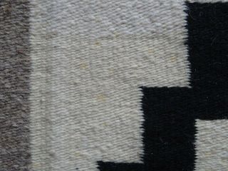 NAVAJO STORM RUG VINTAGE BLANKET WEAVING 82 