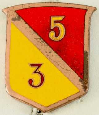 35th Field Artillery Group Crest Di/dui Cb Foreign Made